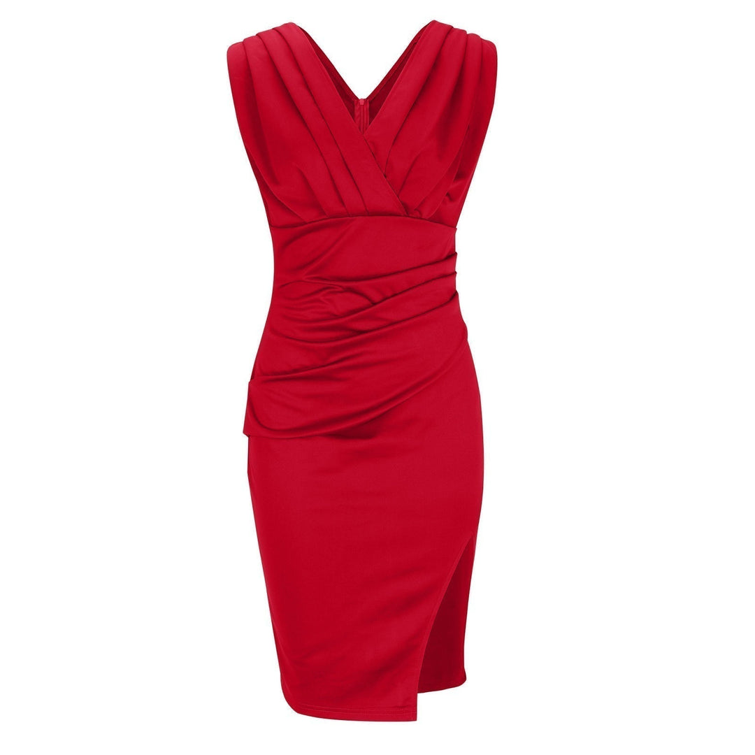 Elena | Pleated Wrap Dress