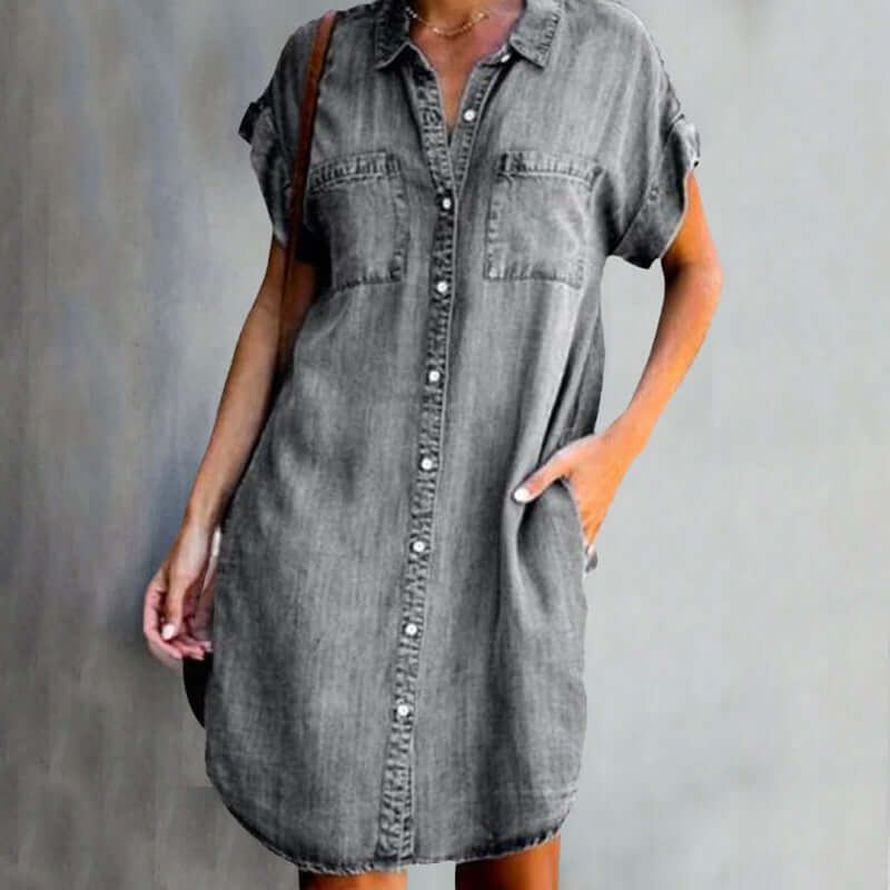 Diane | Relaxed Fit Shirt Dress