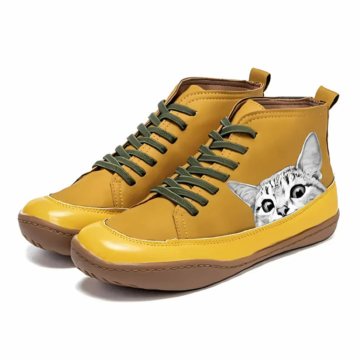 Joyce | Playful Cat Sneakers