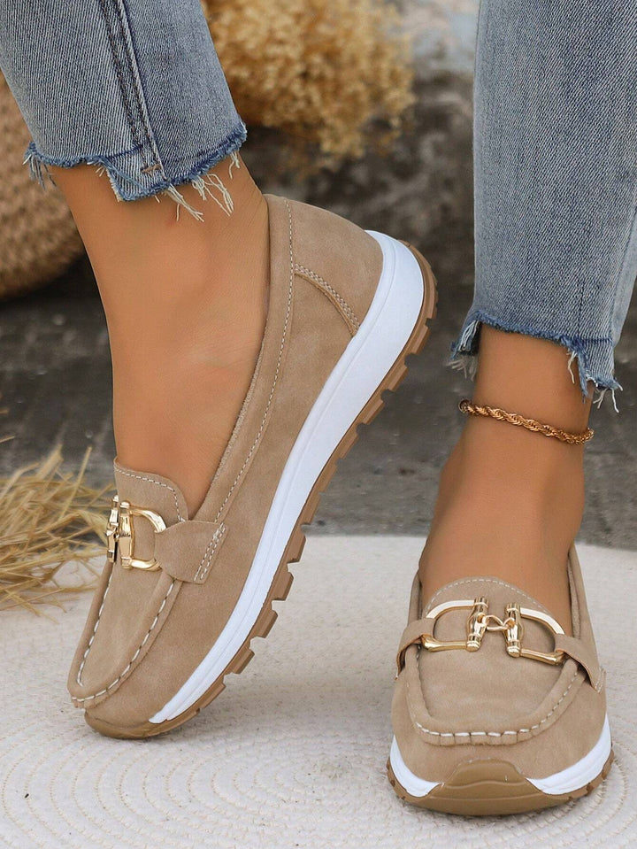 Marlene | Chain-Detail Loafers