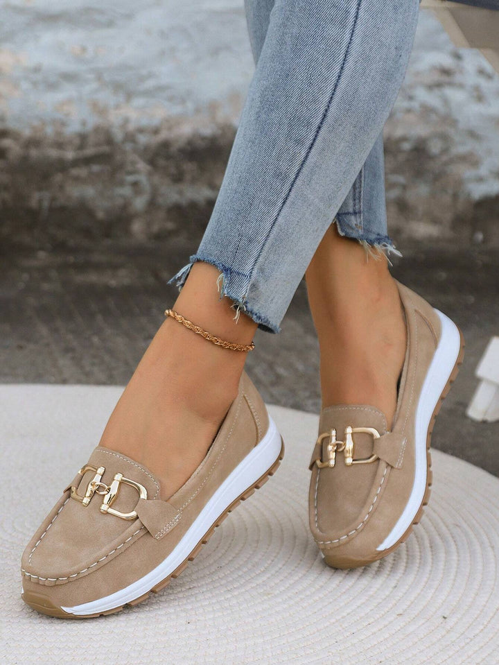 Marlene | Chain-Detail Loafers