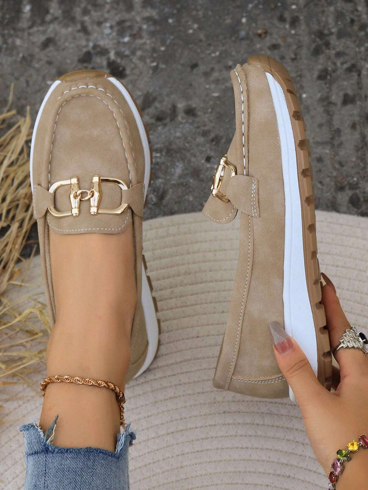 Marlene | Chain-Detail Loafers