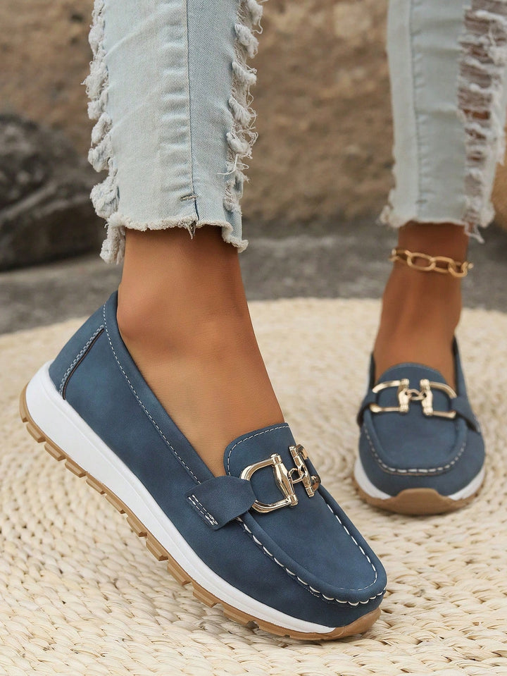 Marlene | Chain-Detail Loafers
