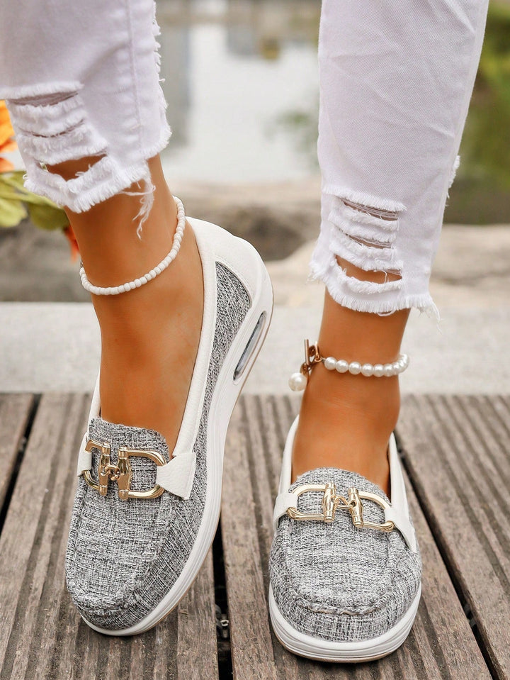 Marlene | Chain-Detail Loafers