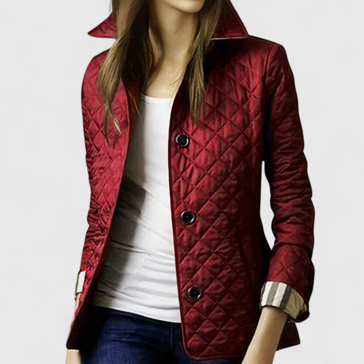Ella | Quilted Button Jacket