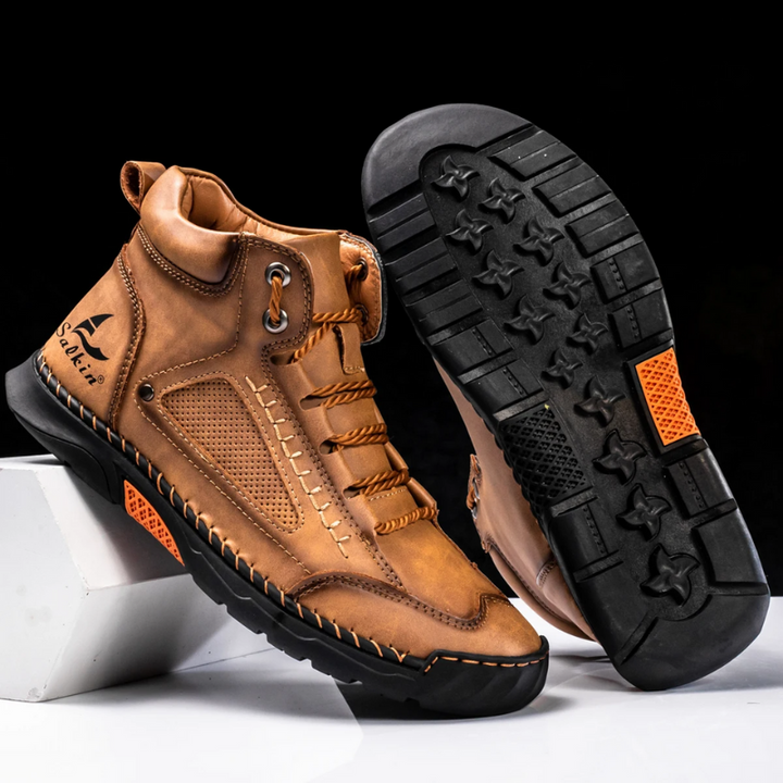 Adrian | Outdoor Leather Ankle Boots