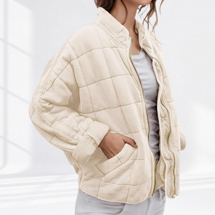 Joanne | Quilted Zip-Up Jacket