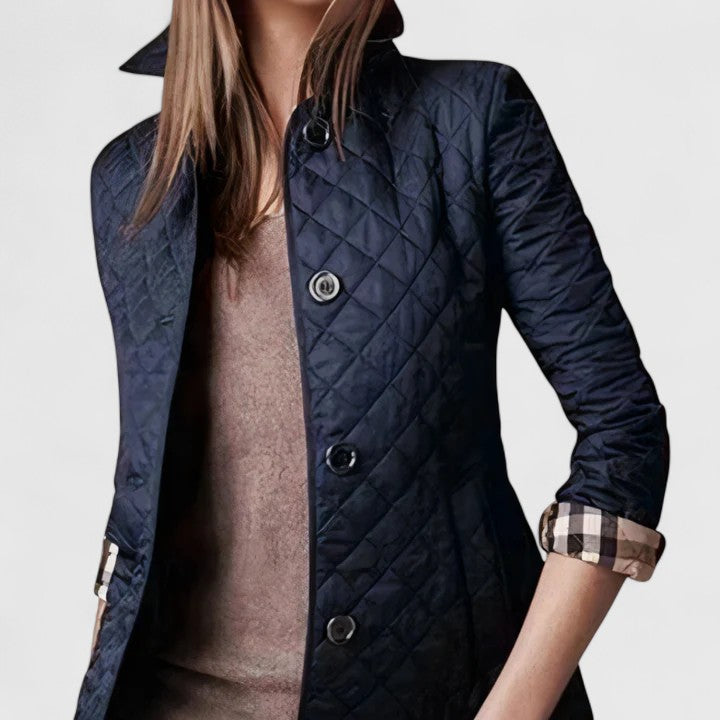Ella | Quilted Button Jacket