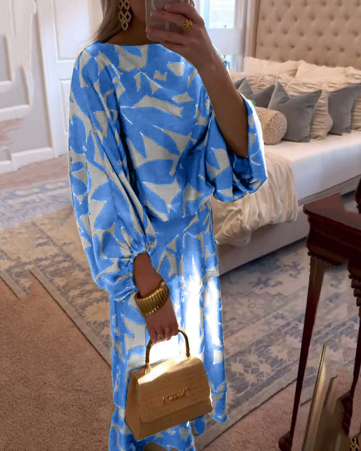 Nali | Flowing Print Dress