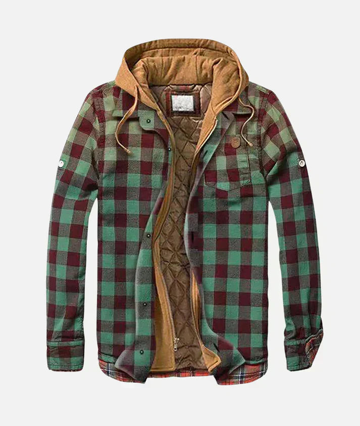 Walter | Patchwork Hooded Jacket