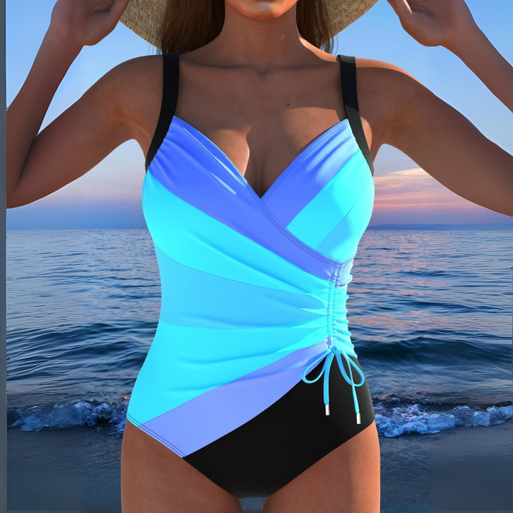 Diana | Ruched Wrap Swimsuit