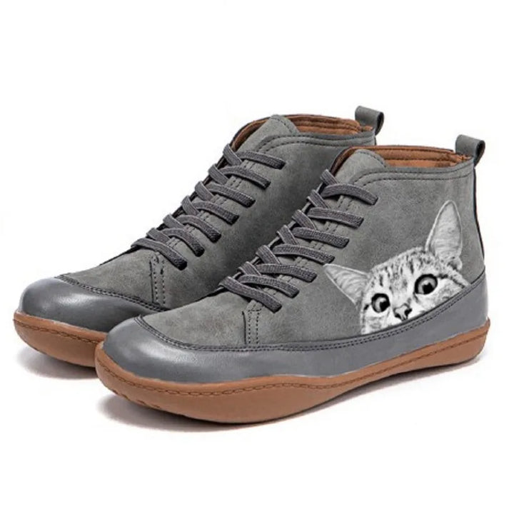 Joyce | Playful Cat Sneakers