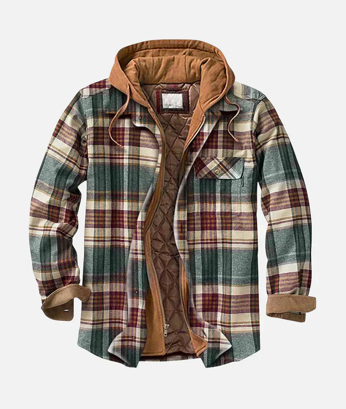 Walter | Patchwork Hooded Jacket