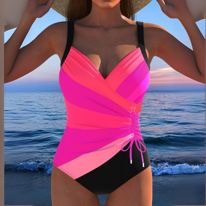 Diana | Ruched Wrap Swimsuit