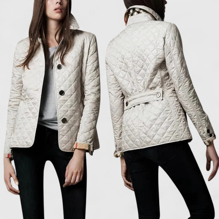 Ella | Quilted Button Jacket