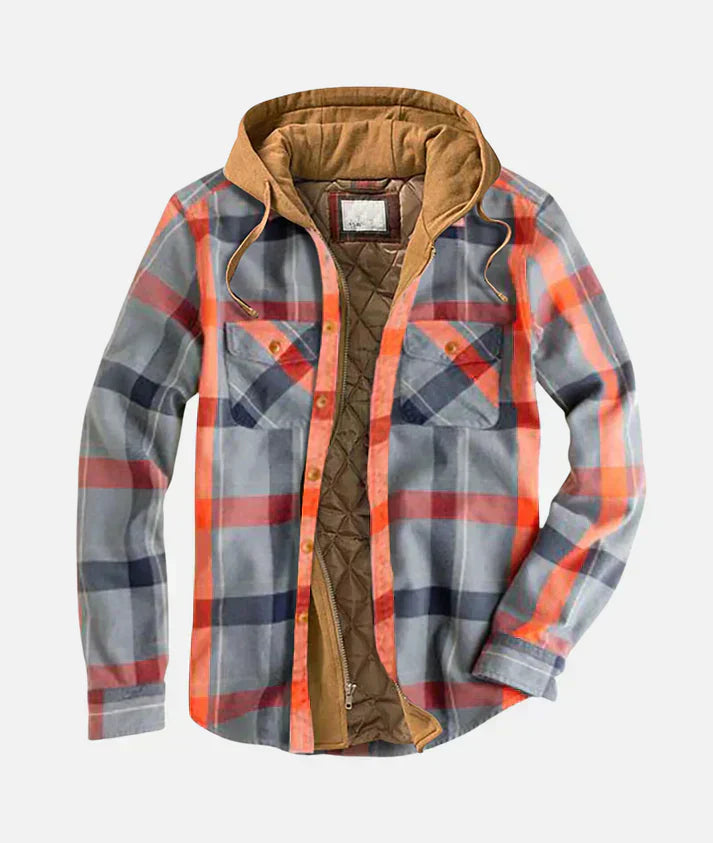 Walter | Patchwork Hooded Jacket