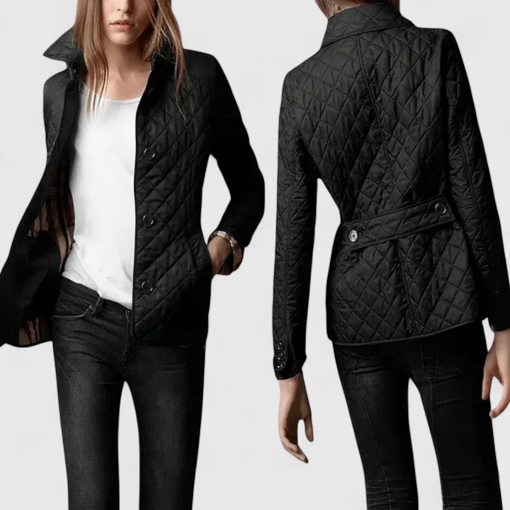 Ella | Quilted Button Jacket