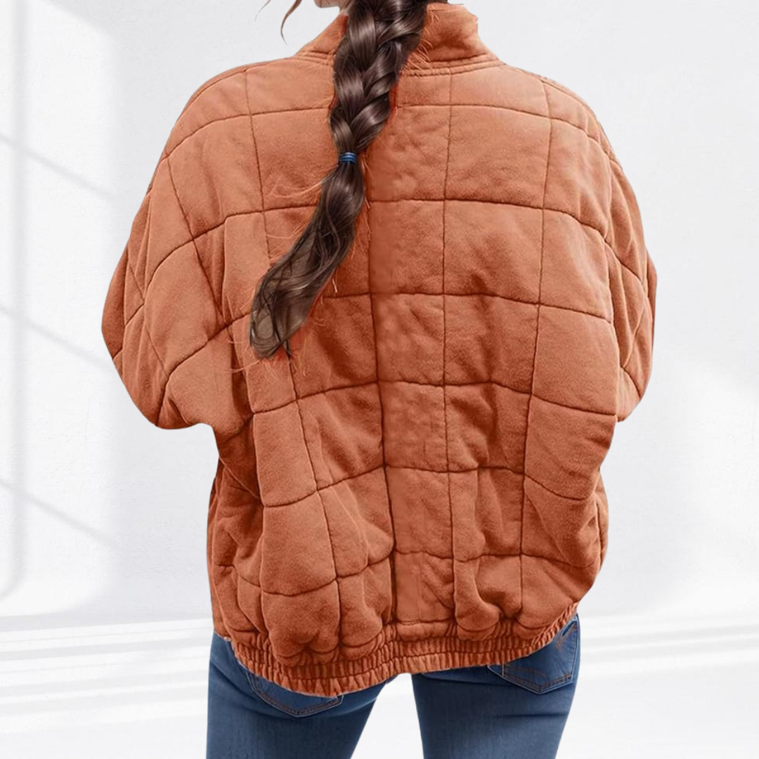 Joanne | Quilted Zip-Up Jacket