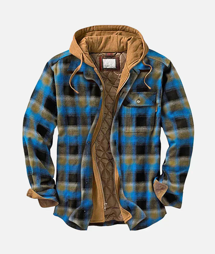Walter | Patchwork Hooded Jacket