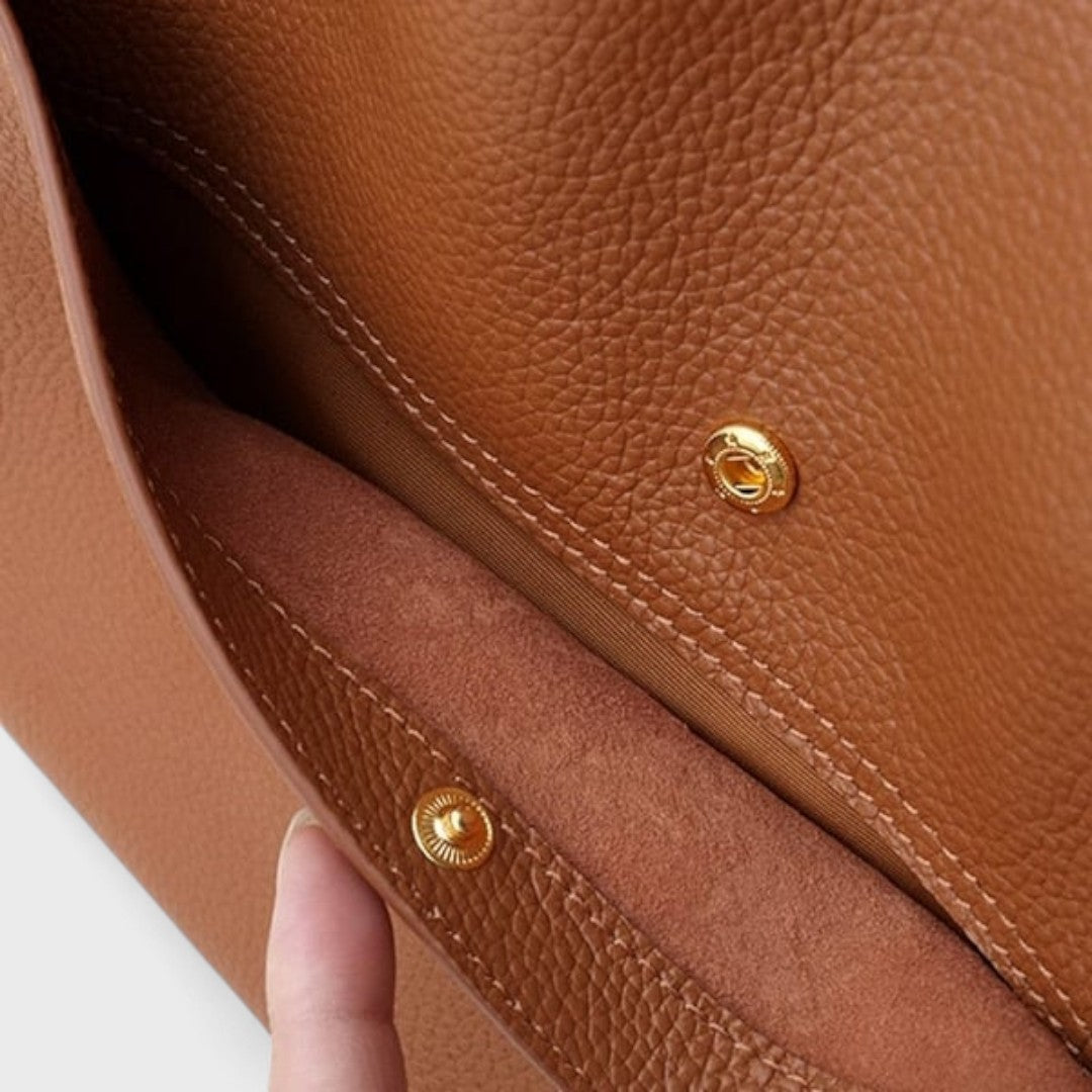 Patricia | Structured Leather Tote