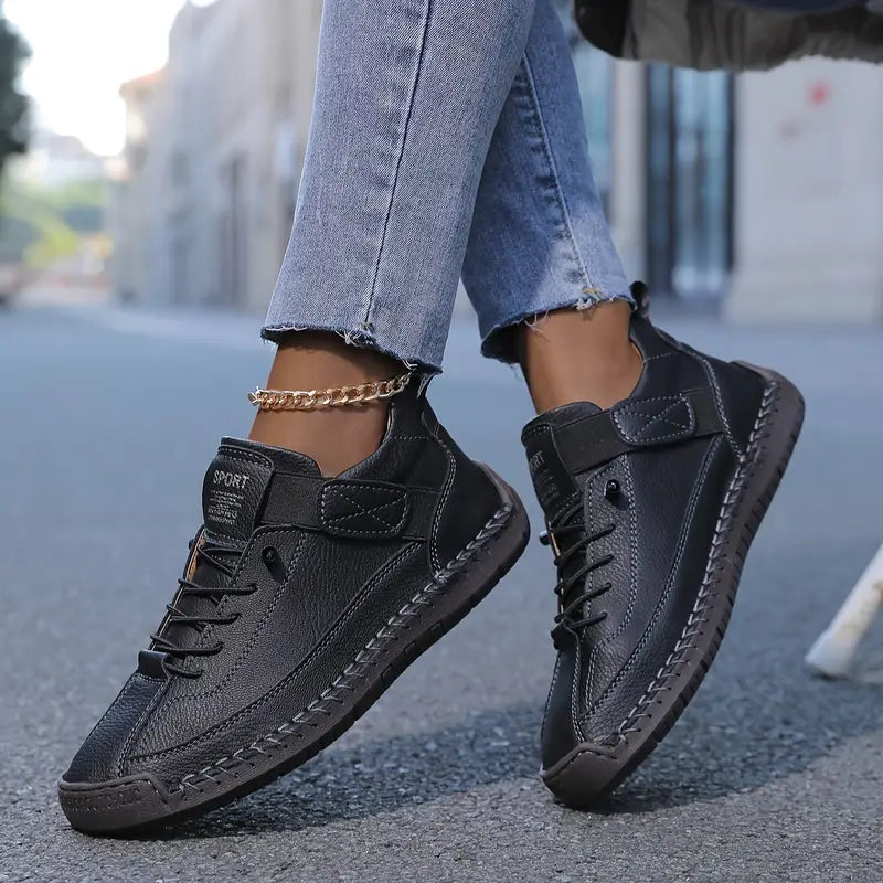 Tasha | Casual Stitch Lace Sneakers