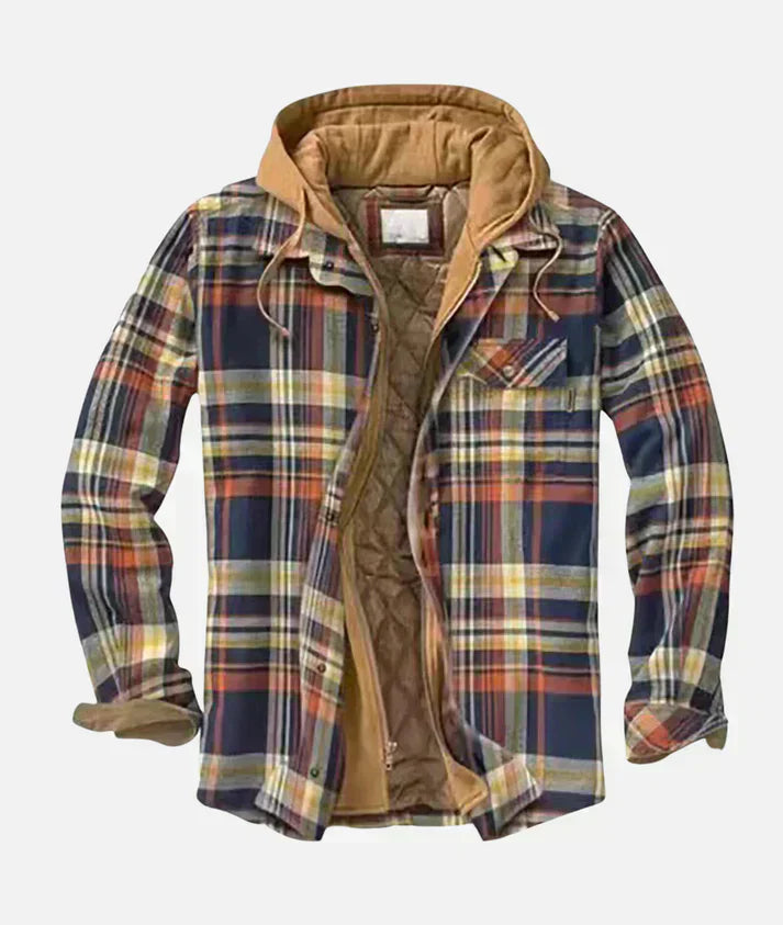 Walter | Patchwork Hooded Jacket