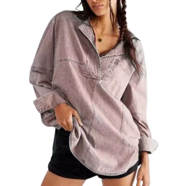Tessa | Oversized Denim Tunic