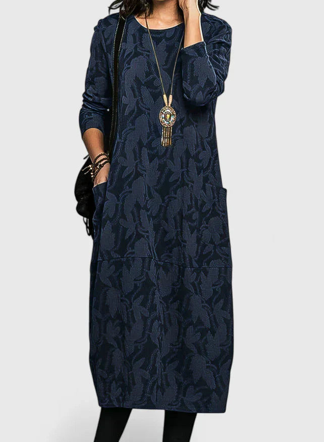 Ivy | Relaxed Green Midi Dress