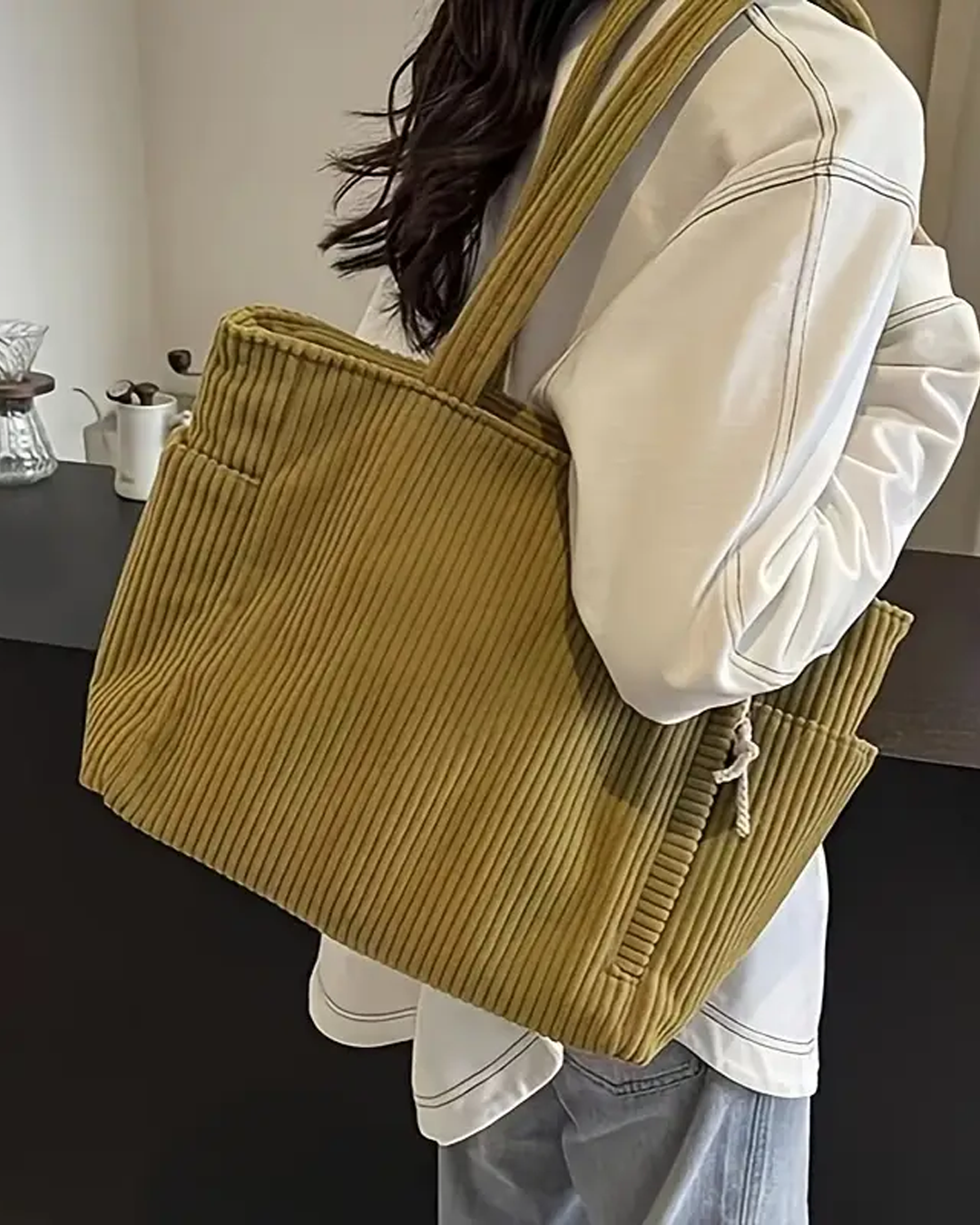 Margaret | Corduroy Everyday Tote