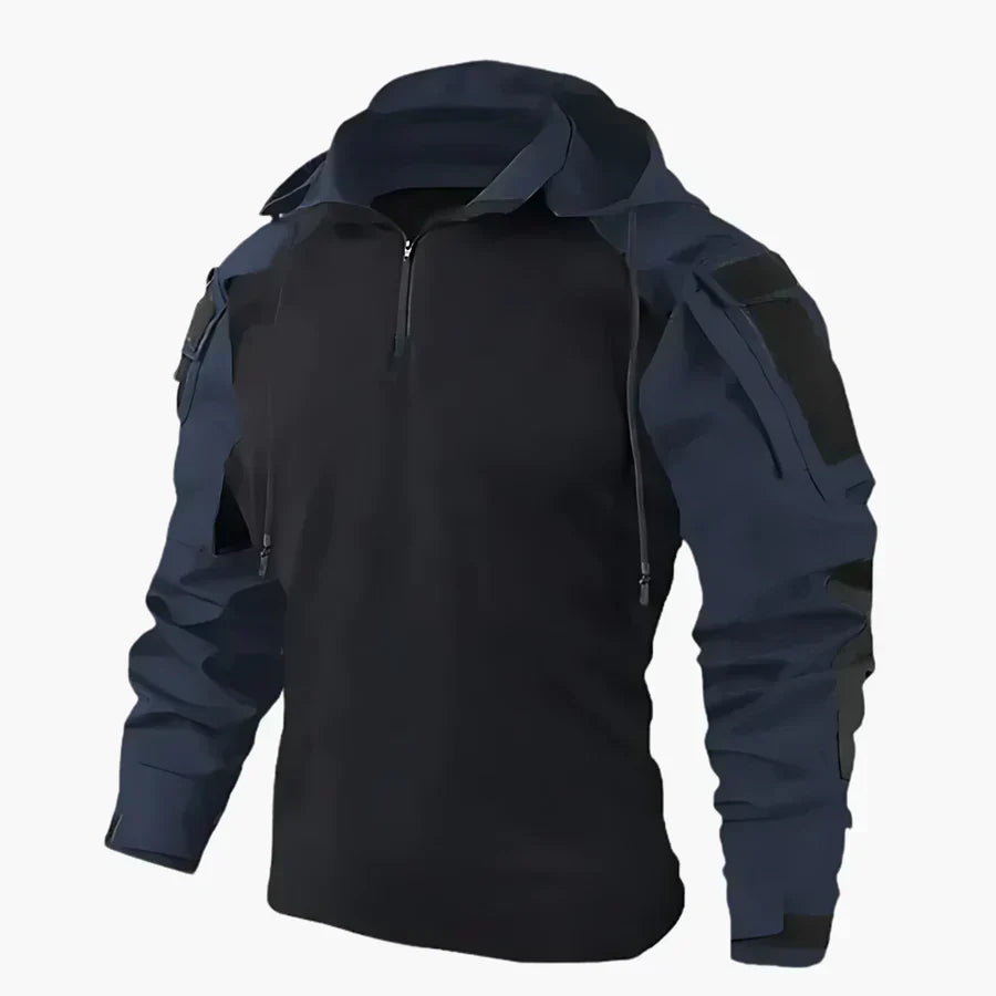 Logan | Tactical Quarter-Zip Hoodie