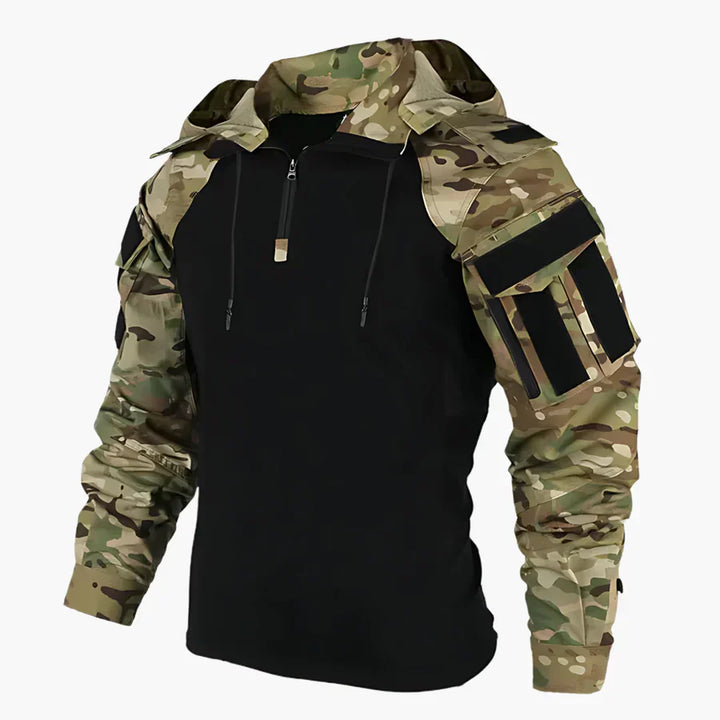 Logan | Tactical Quarter-Zip Hoodie
