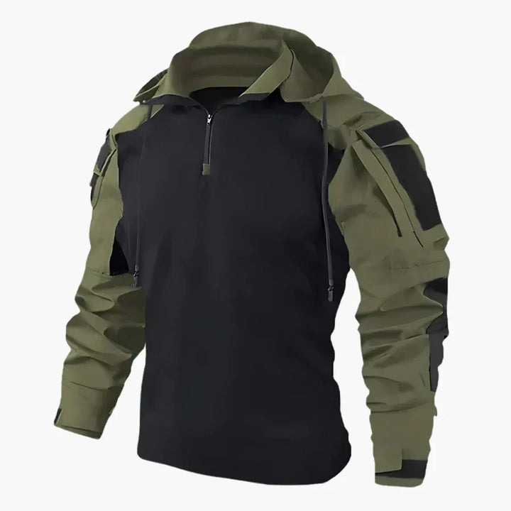 Logan | Tactical Quarter-Zip Hoodie