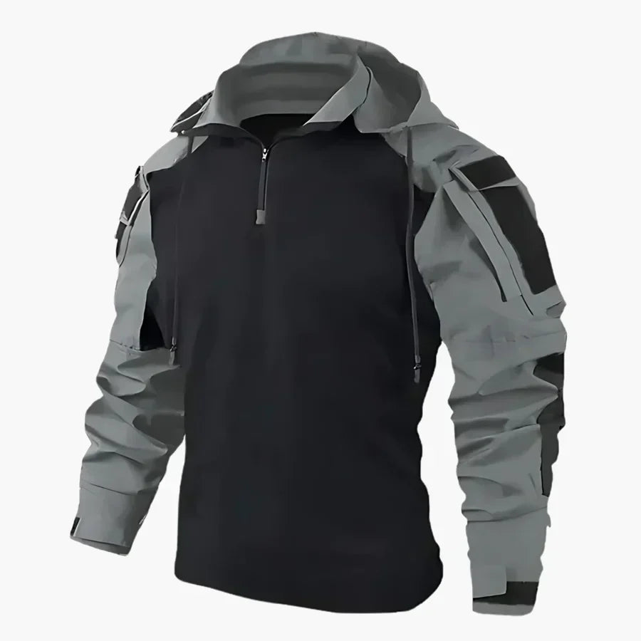 Logan | Tactical Quarter-Zip Hoodie