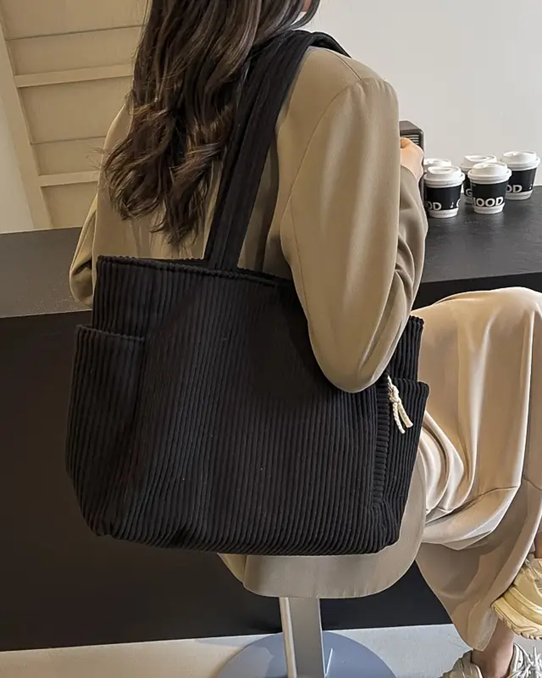 Margaret | Corduroy Everyday Tote