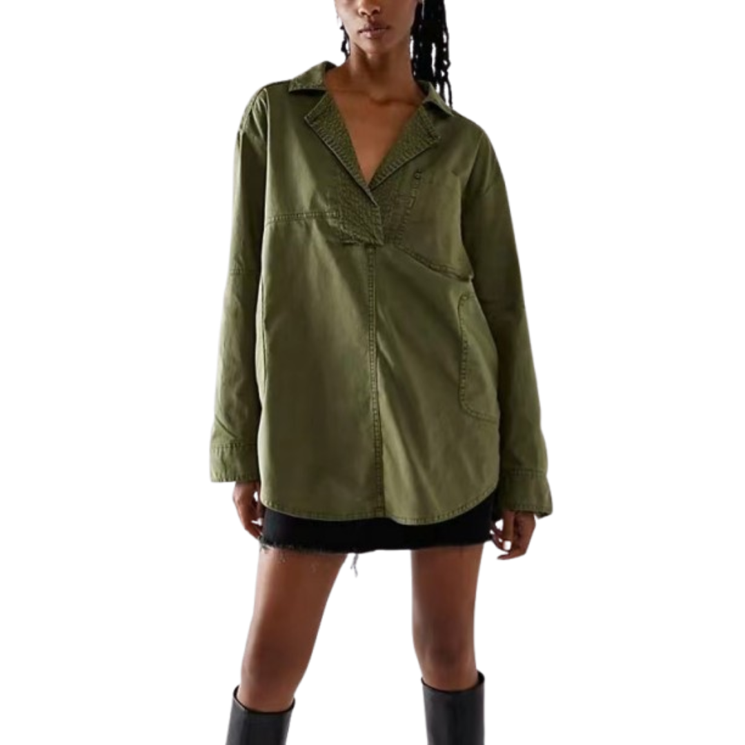 Tessa | Oversized Denim Tunic