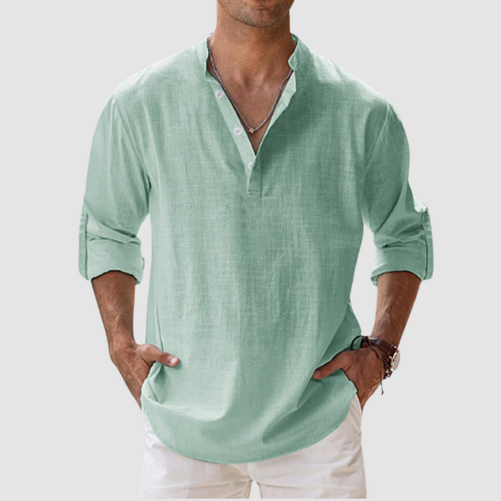 Nathan | Relaxed Fit Linen Shirt