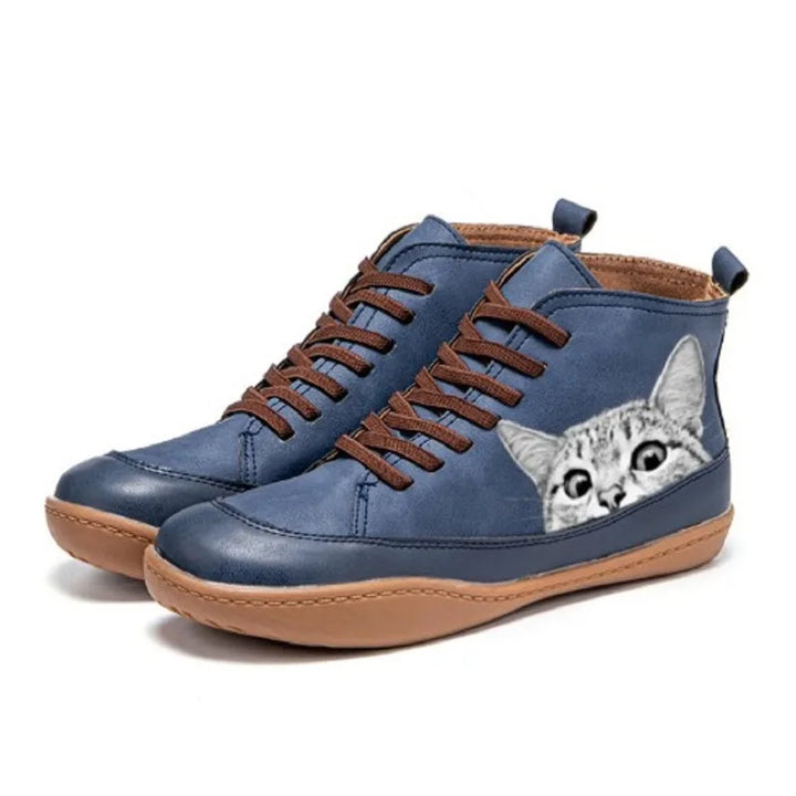 Joyce | Playful Cat Sneakers