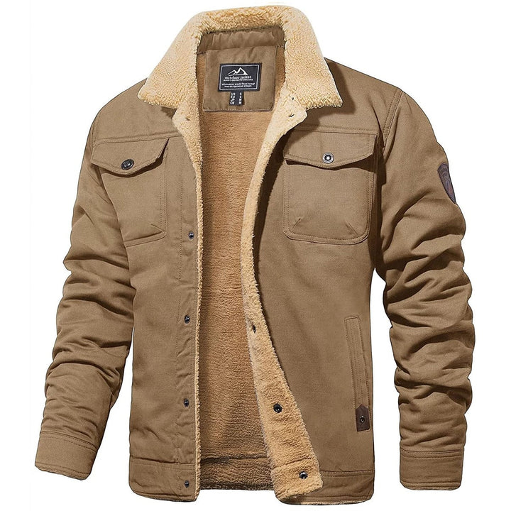 Edward | Sherpa-Lined Workwear Jacket