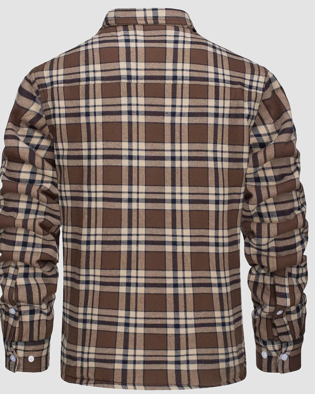 Frank | Sherpa-Lined Plaid Shirt Jacket