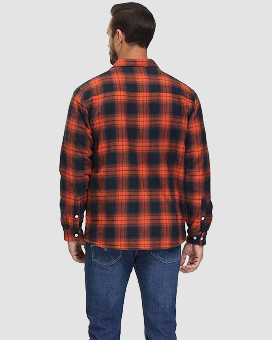 Frank | Sherpa-Lined Plaid Shirt Jacket