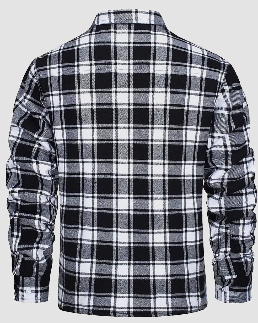Frank | Sherpa-Lined Plaid Shirt Jacket