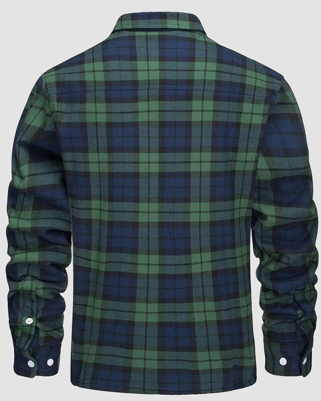 Frank | Sherpa-Lined Plaid Shirt Jacket