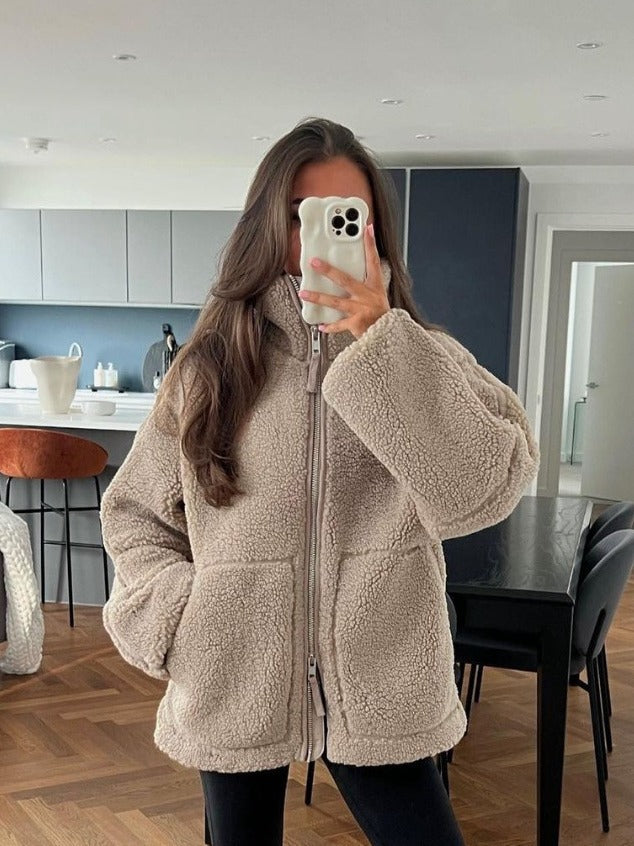 Emma | Cozy Zip-Up Sherpa Jacket