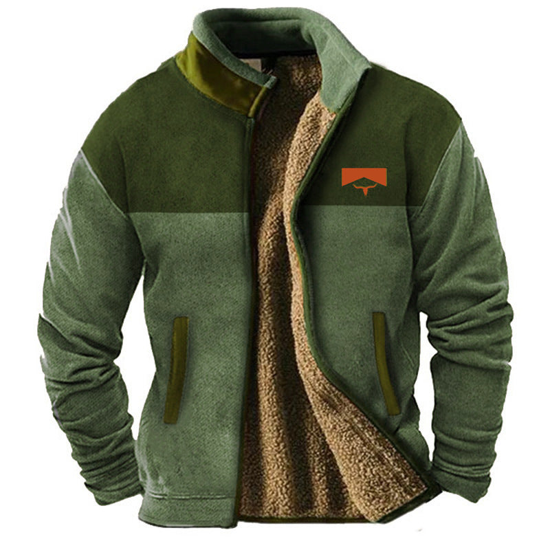 Wayne | Western Fleece-Lined Jacket