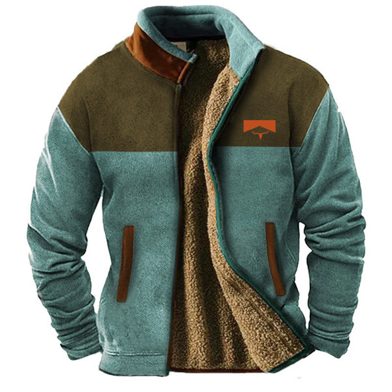 Wayne | Western Fleece-Lined Jacket