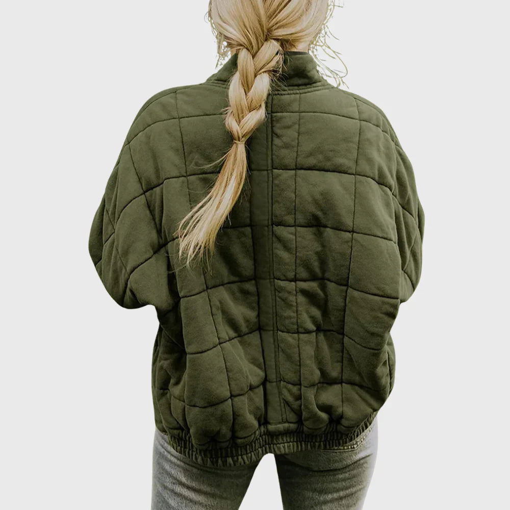 Joanne | Quilted Zip-Up Jacket