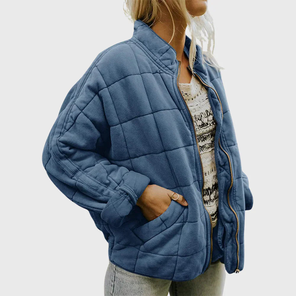 Joanne | Quilted Zip-Up Jacket