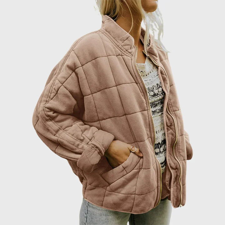 Joanne | Quilted Zip-Up Jacket