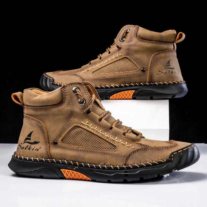 Adrian | Outdoor Leather Ankle Boots