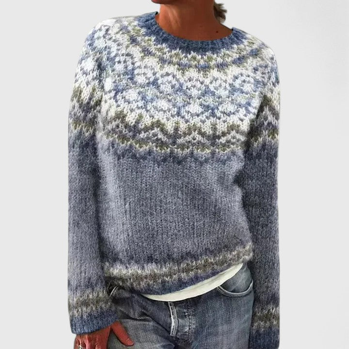Evelyn | Nordic Knit Pullover
